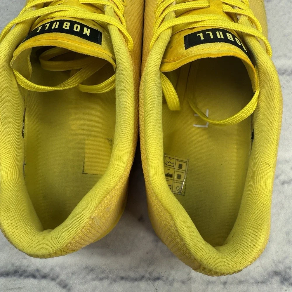 NoBull SuperFabric Trainers Lemon Drop Yellow Shoes Men's 12.5 Women's 14 Unisex
